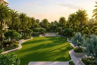 Landscaped Lawn