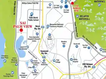 Sai Palm View Location Map